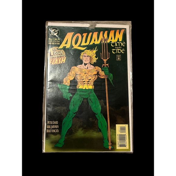 DC Comics Other - DC Comics Aquaman Time and Tide #1 OS Multi Like New The Flash 1993 Origin